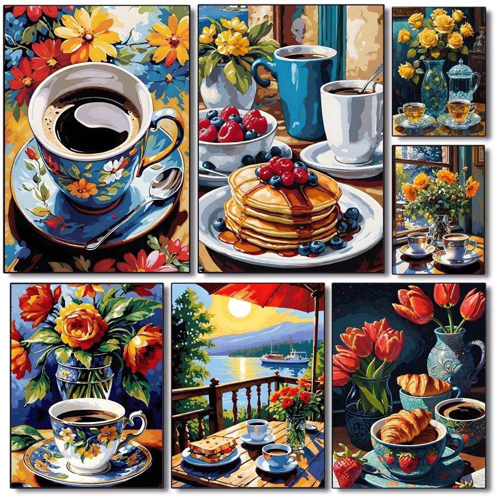 Coffee Tea Poster - Poster con tazza di caffè per