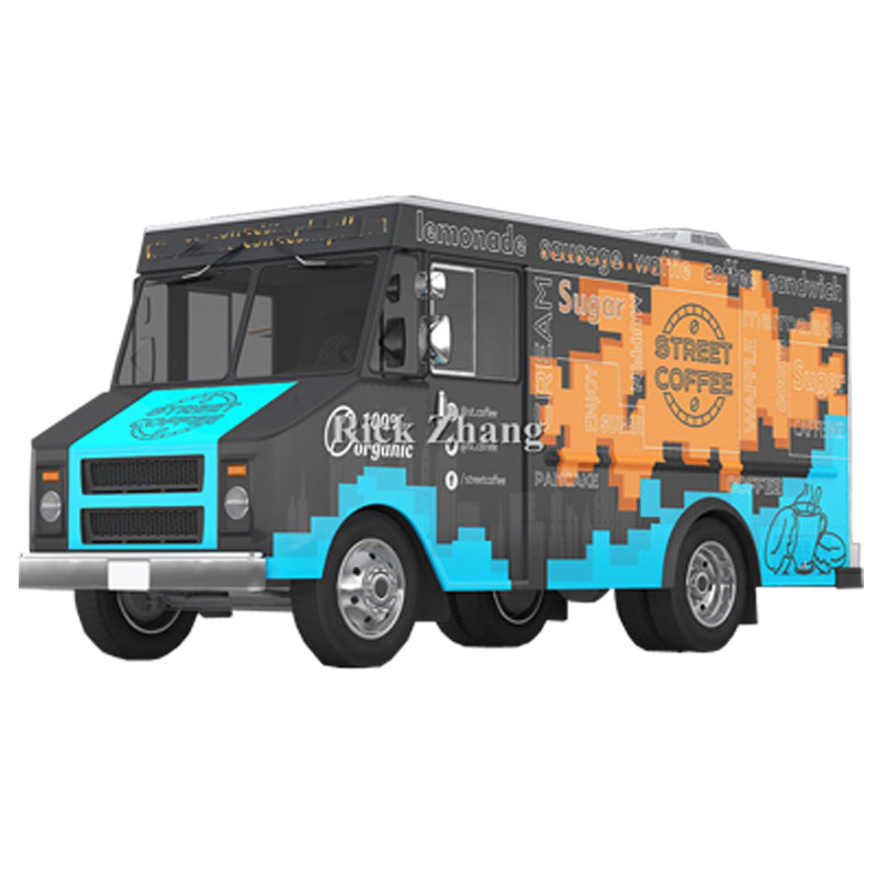 Coffee Tea Vendor - Veicolo elettrico mobile Carrello per alimenti