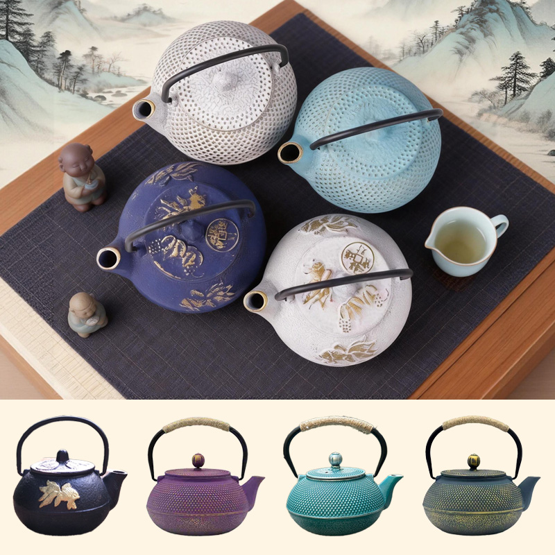 Cast Iron Teapot - Teiera Vintage in Ghisa, Accessori per