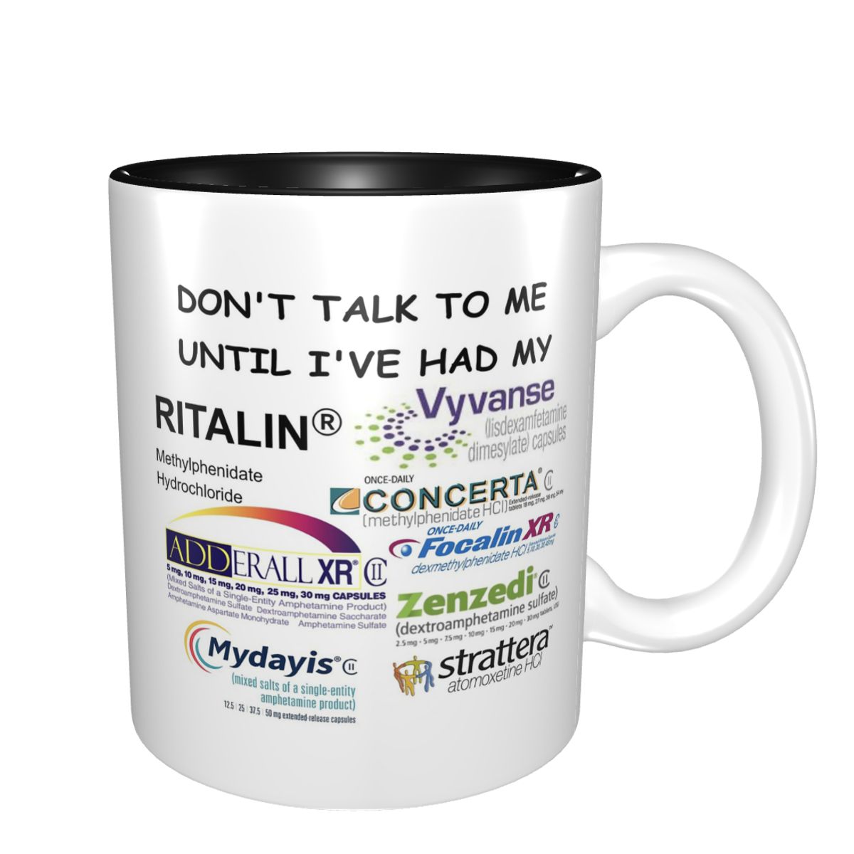 Coffee Tea Me - Tazza 'Non Parlare con Me' Divertente,