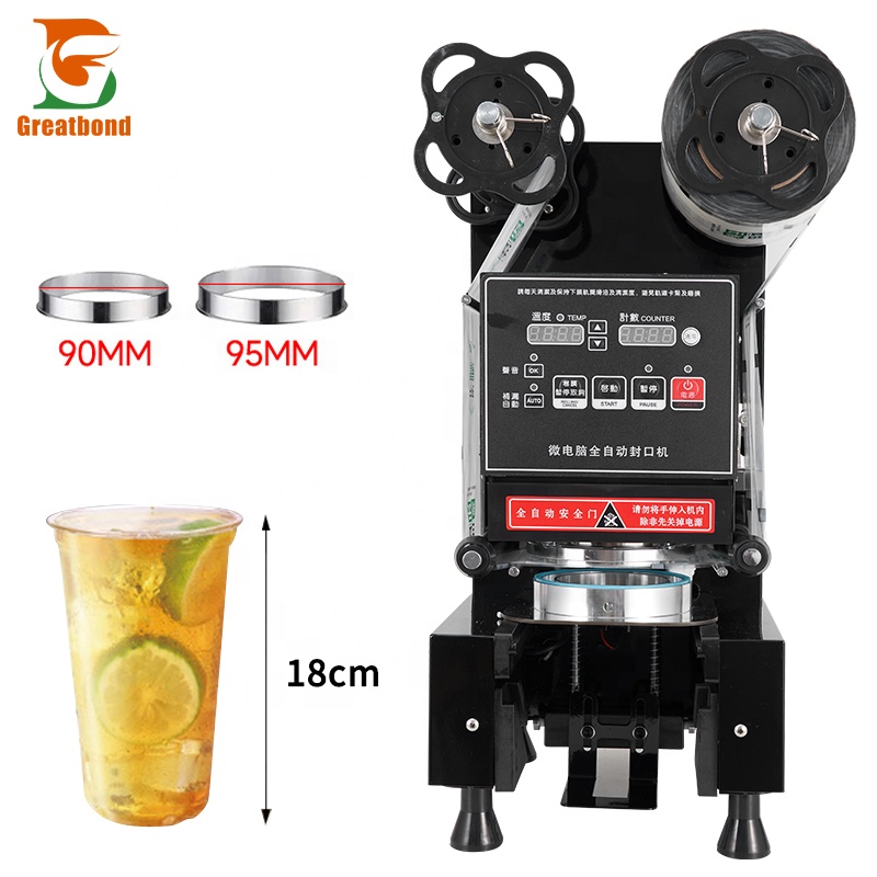 Coffee Tea Boba - Macchina Sigillatrice Automatica CE per Bevande