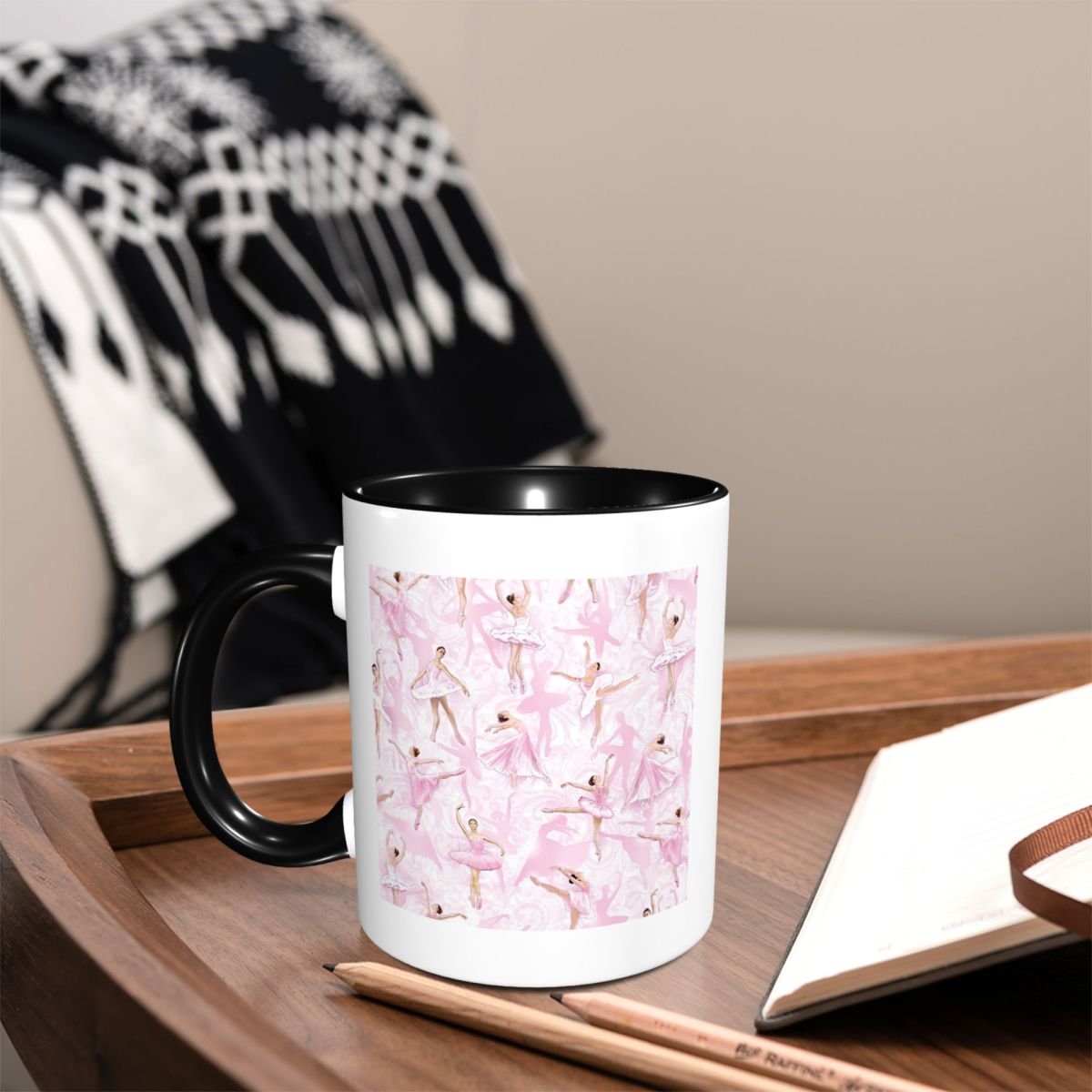 Coffee Tea Me - Tazza da Caffè in Ceramica con