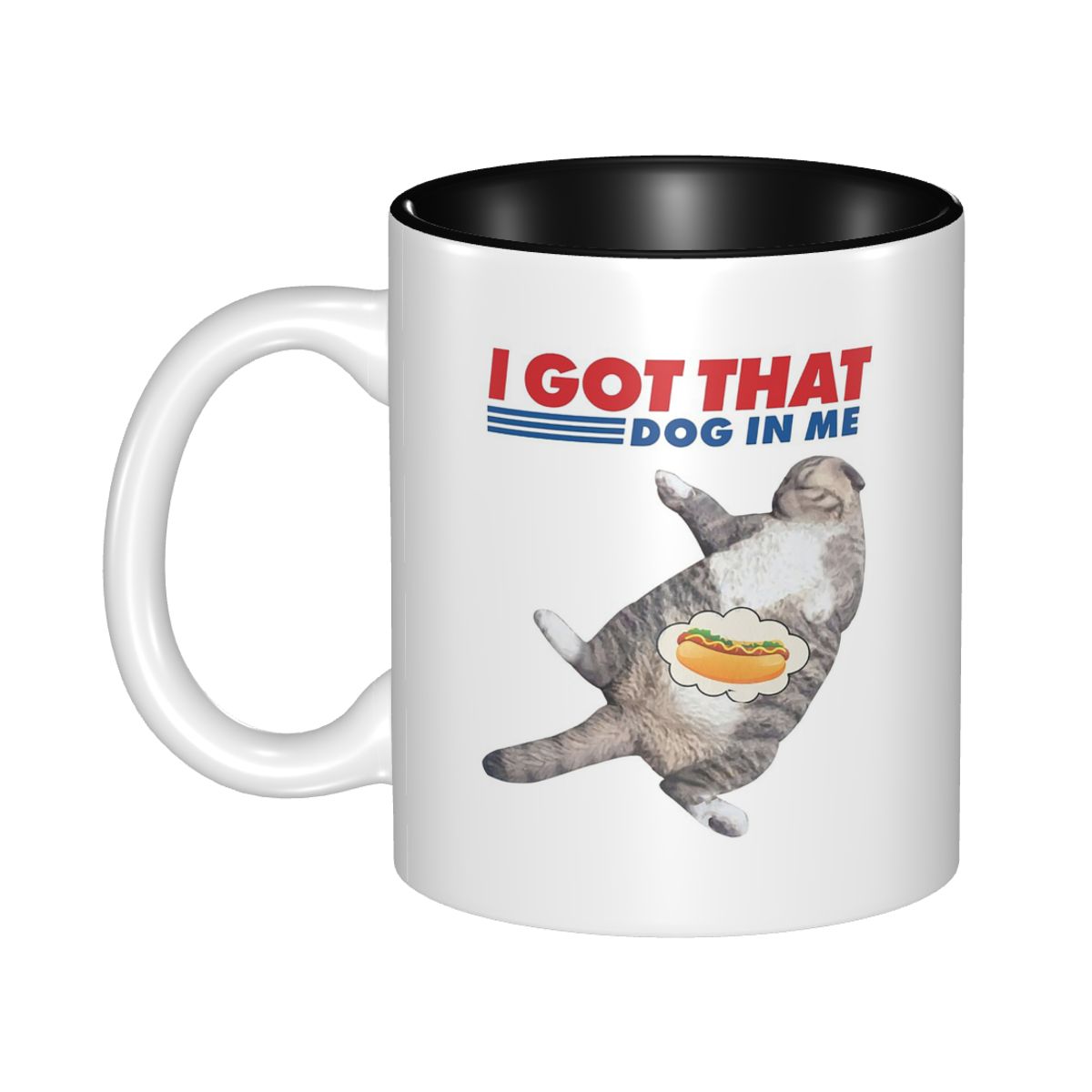 Coffee Tea Me - Tazza in Ceramica con Scritta 'I