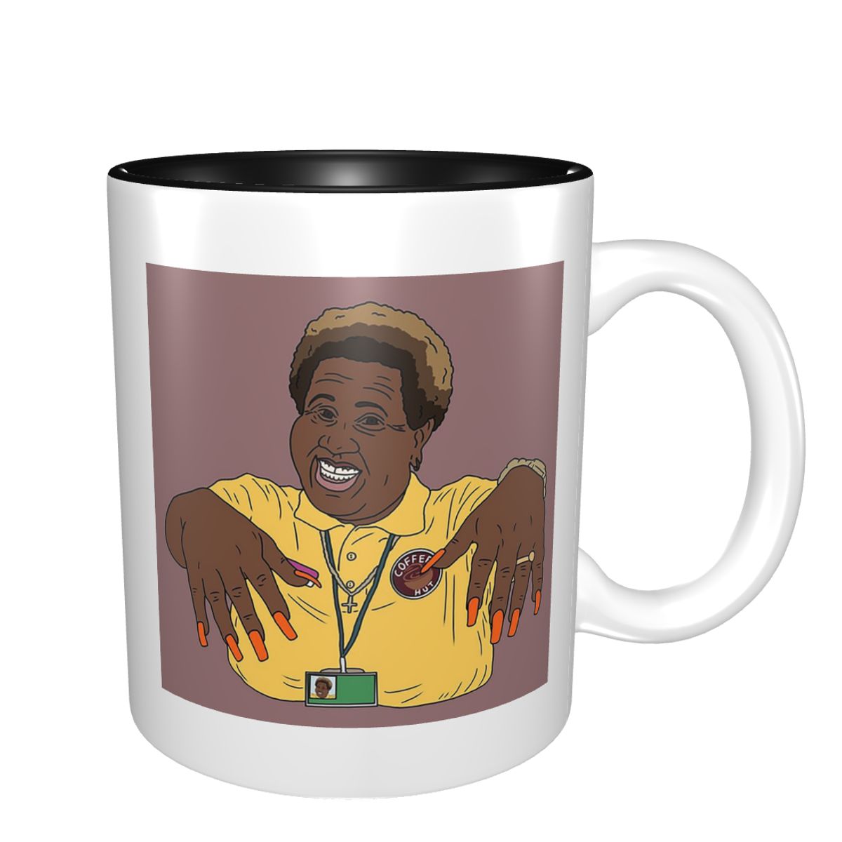 Coffee Tea Me - Tazza Divertente in Ceramica 'Come Fly