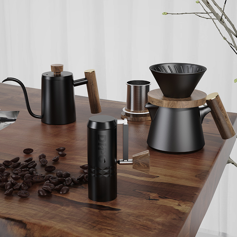 Pour Over Kettle - Set di kit da caffè di