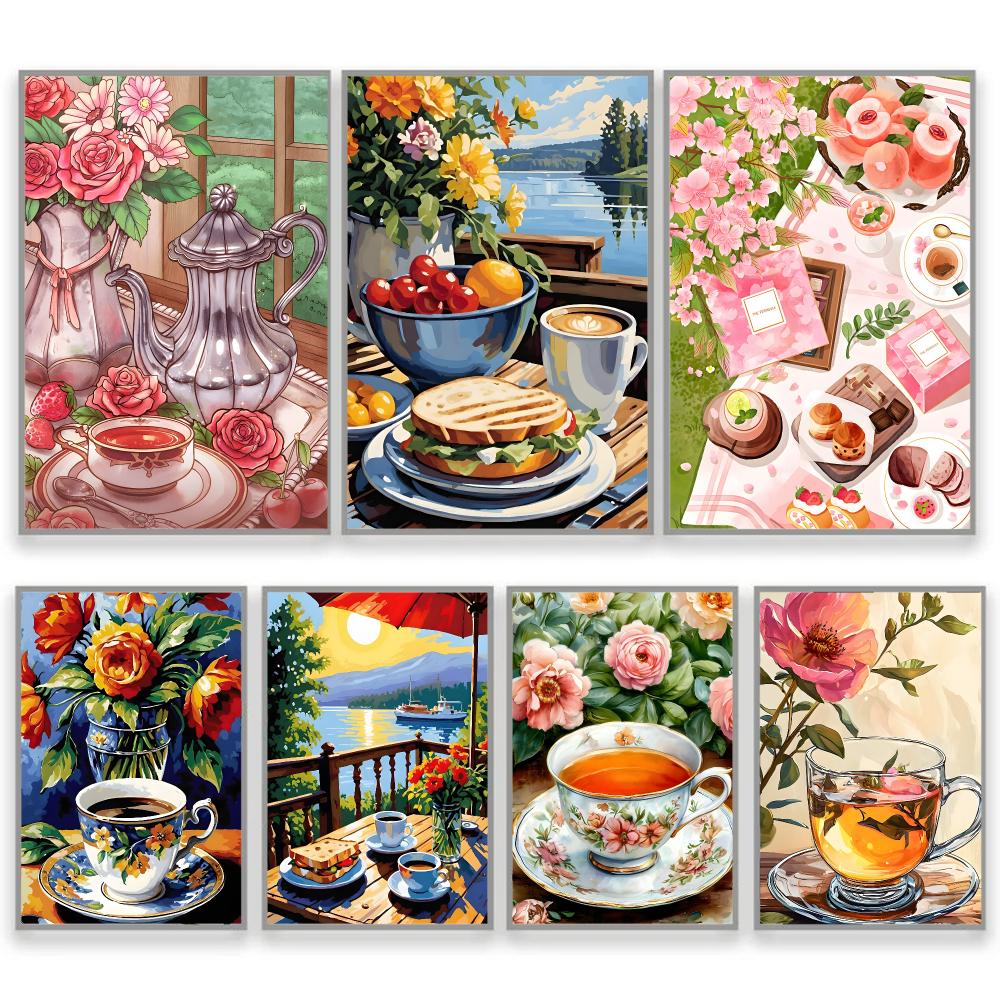 Coffee Tea Poster - Tazza da caffè per il tè