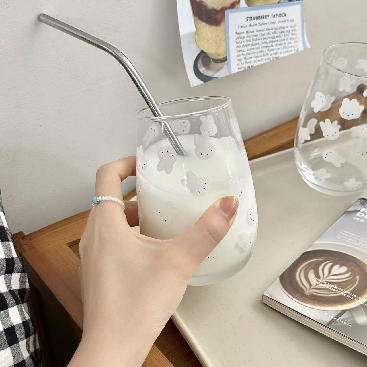 Carino Bicchiere in Vetro con  - Coffee Tea & Company recensione e prezzo