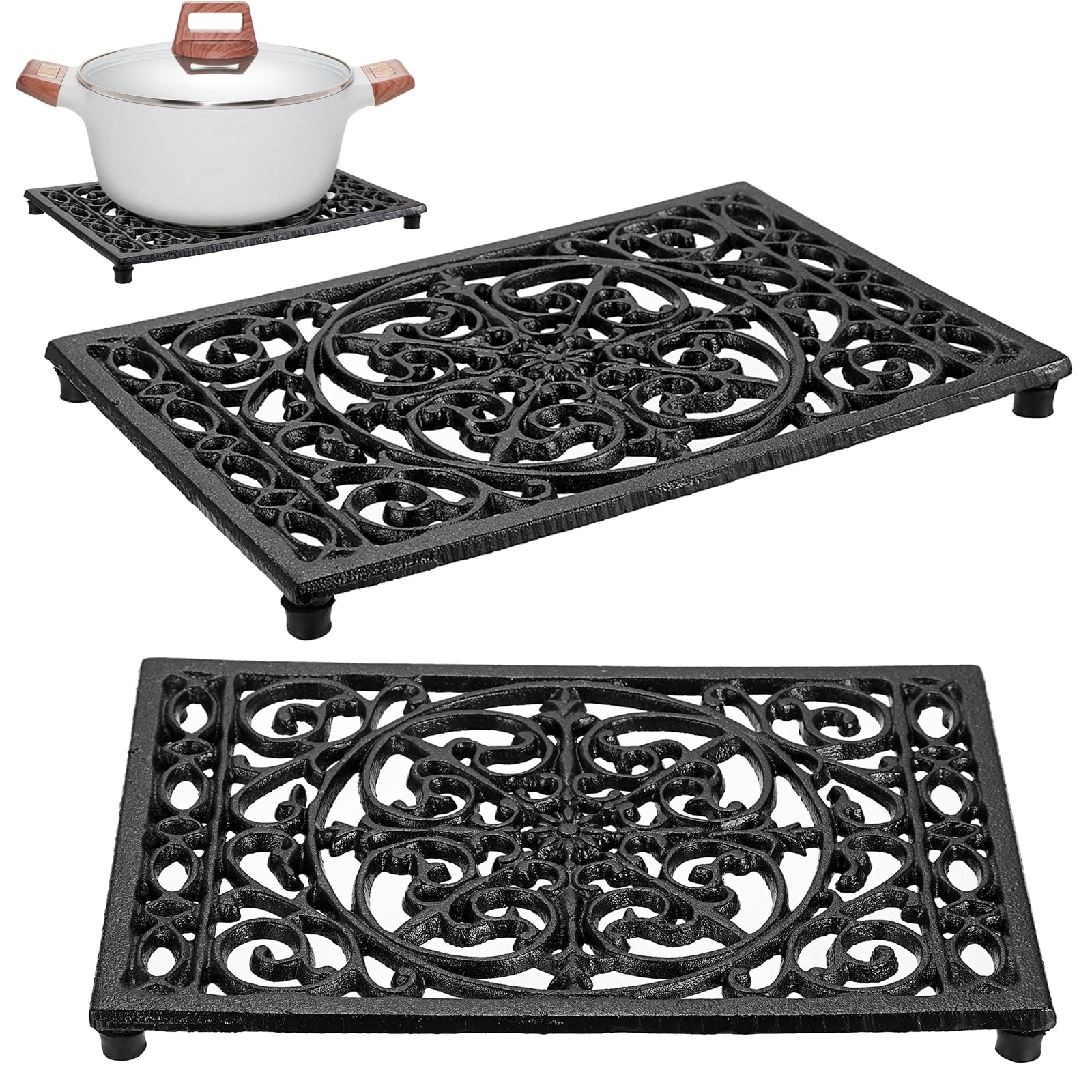 Sottopentola rettangolare in g - Cast Iron Teapot recensione e prezzo