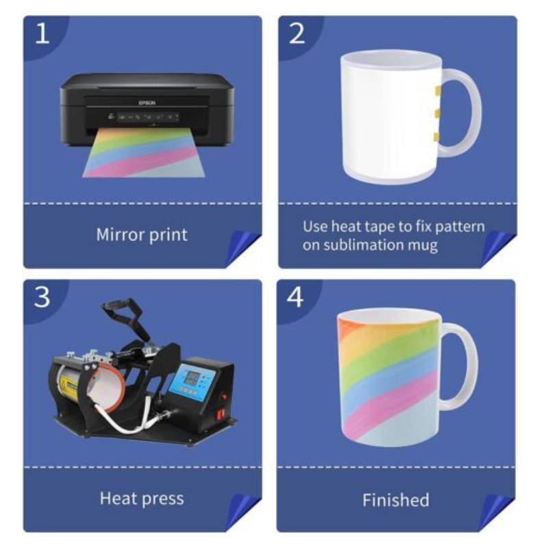 Tazze per Sublimazione HTVRONT - Coffee Tea Latte recensione e prezzo