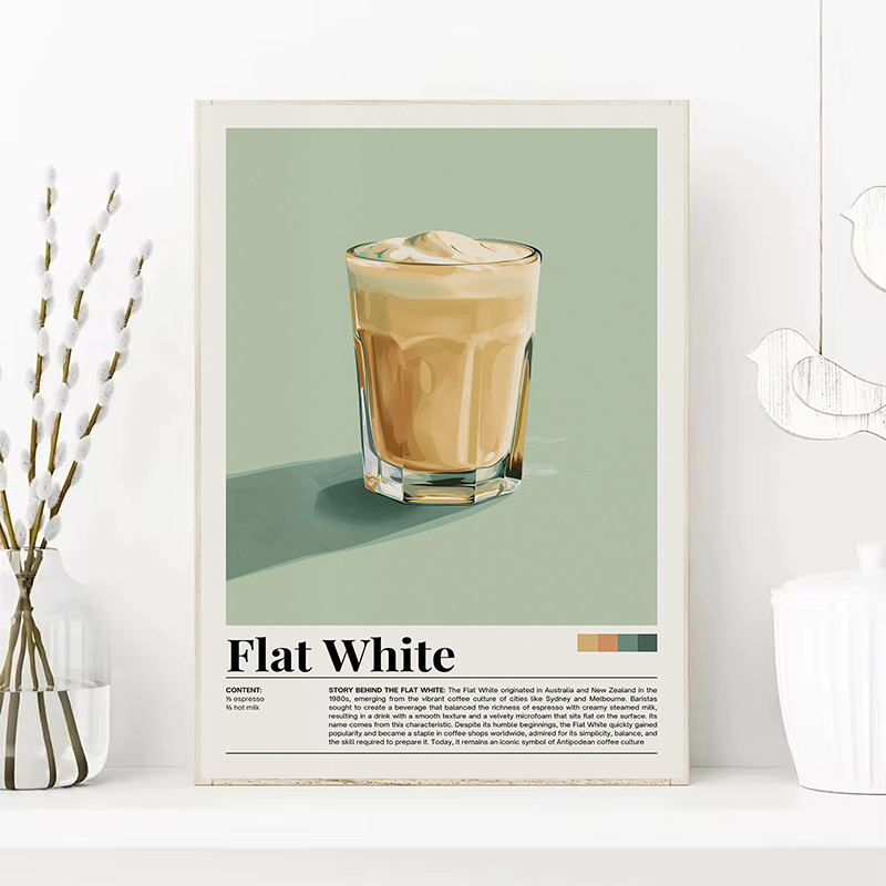 Poster vintage per bevande al  - Coffee Tea Poster recensione e prezzo