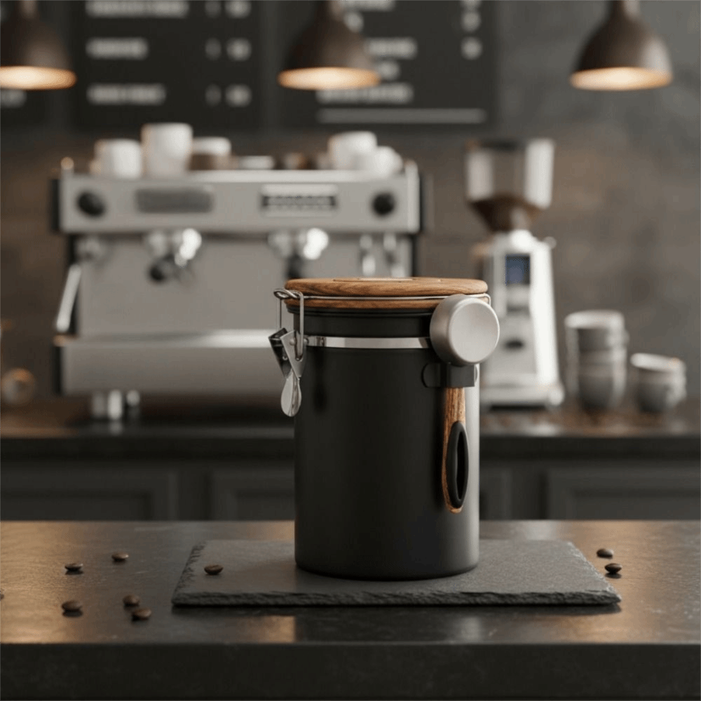 Contenitore per Caffè in Accia - Coffee Tea And Bean Leaf recensione e prezzo