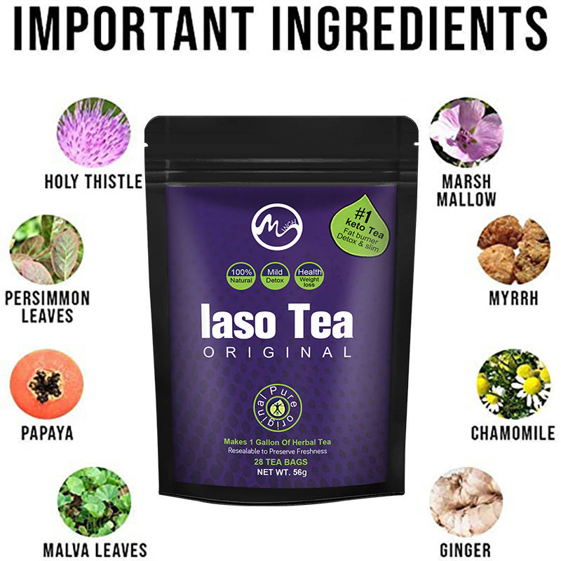 Laso Tea Detox IASO Detergente - Coffee Tea For Weight Loss recensione e prezzo