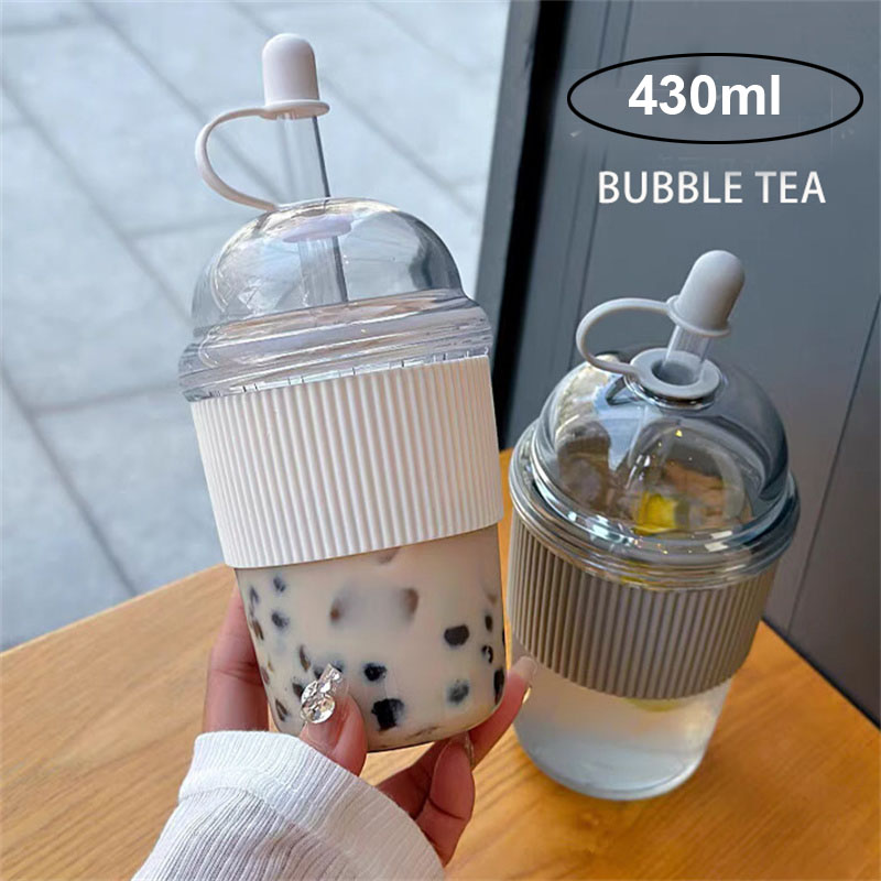 Tazza di paglia da 430 ml con  - Coffee Tea Boba recensione e prezzo