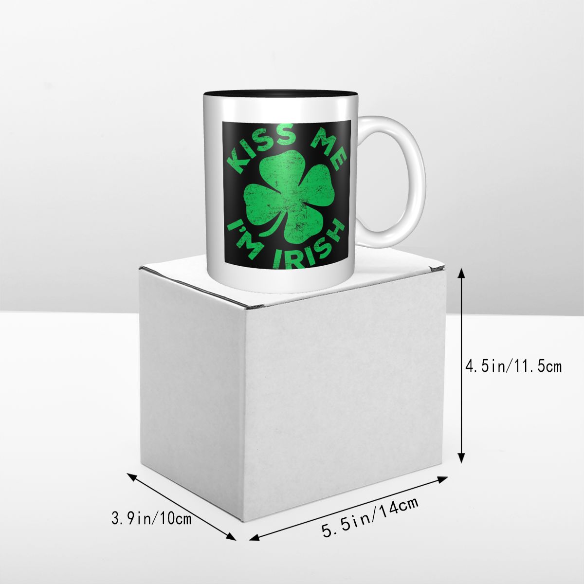 Tazza 'Kiss Me I'm Irish' in C - Coffee Tea Me recensione e prezzo