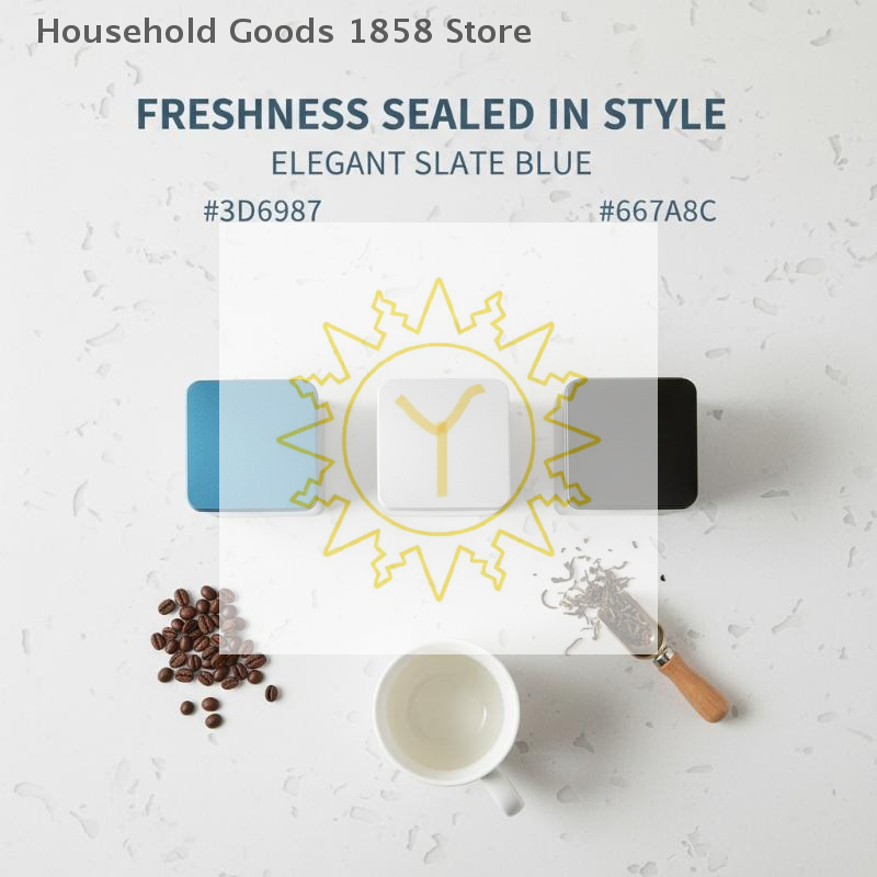 Barattolo per Caffè, Tè e Zucc - Coffee Tea And Bean Leaf recensione e prezzo