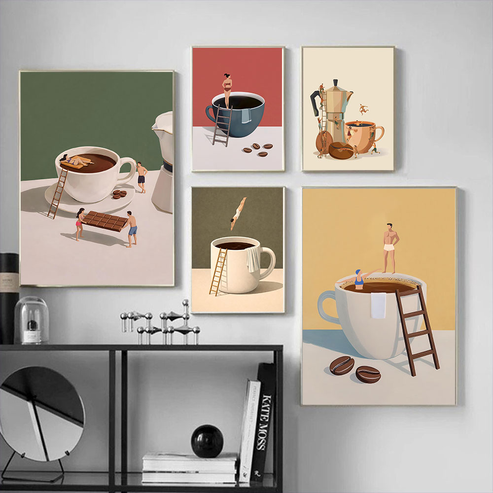 1 pezzo di poster senza cornic - Coffee Tea Poster recensione e prezzo
