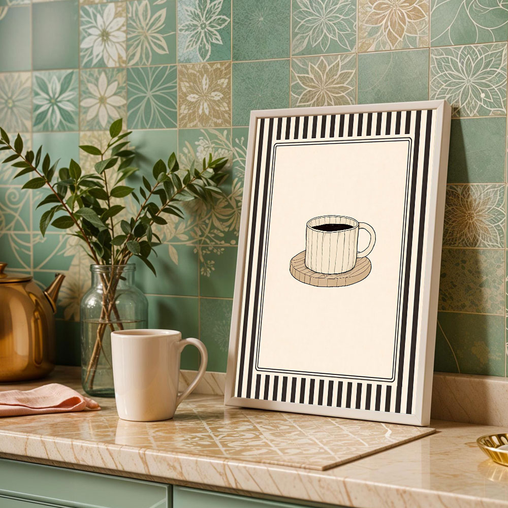 1 pezzo di poster senza cornic - Coffee Tea Poster recensione e prezzo