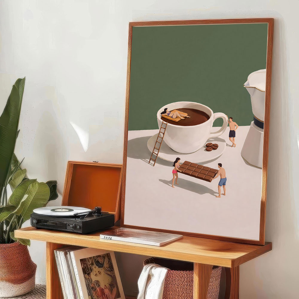1 pezzo di poster senza cornic - Coffee Tea Poster recensione e prezzo