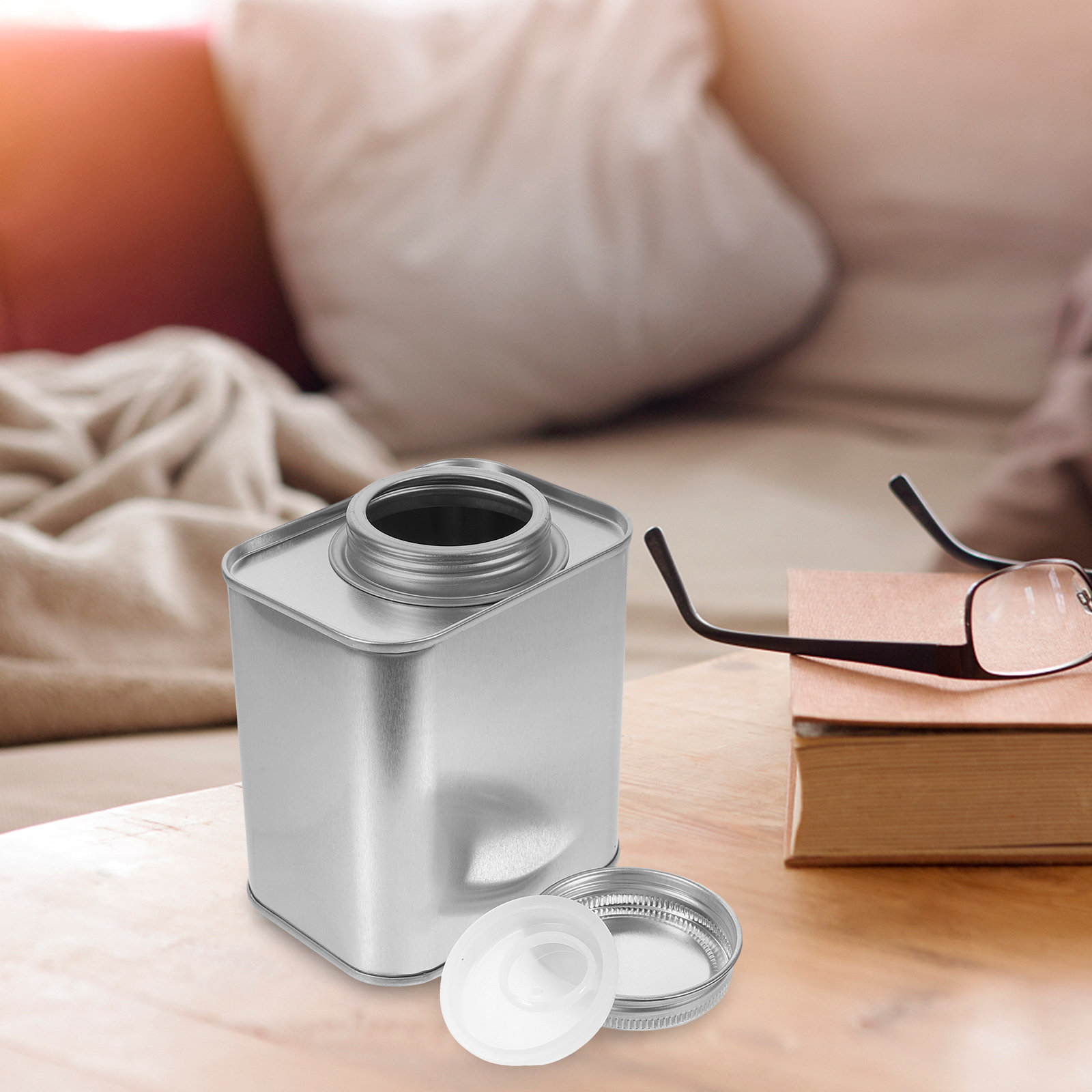4 Contenitori per Caffè in Lat - Coffee Tea And Bean Leaf recensione e prezzo