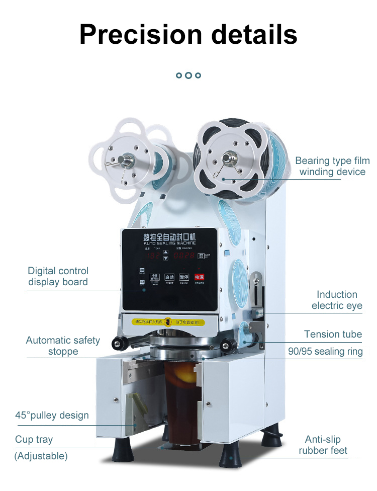 Macchina Sigillatrice Automati - Coffee Tea Boba recensione e prezzo