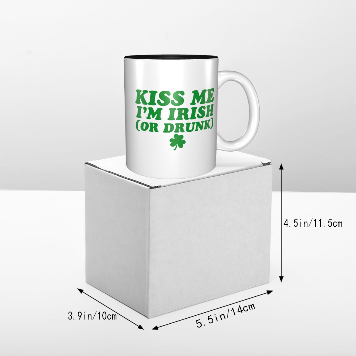 Tazza 'Kiss Me I'm Irish' in C - Coffee Tea Me recensione e prezzo