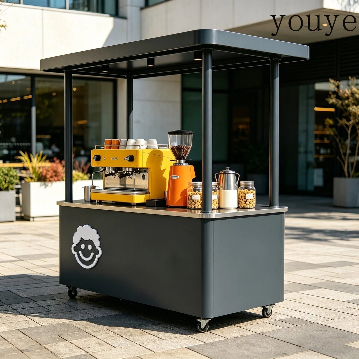Carretti in ferro battuto eDJ, - Coffee Tea Vendor recensione e prezzo