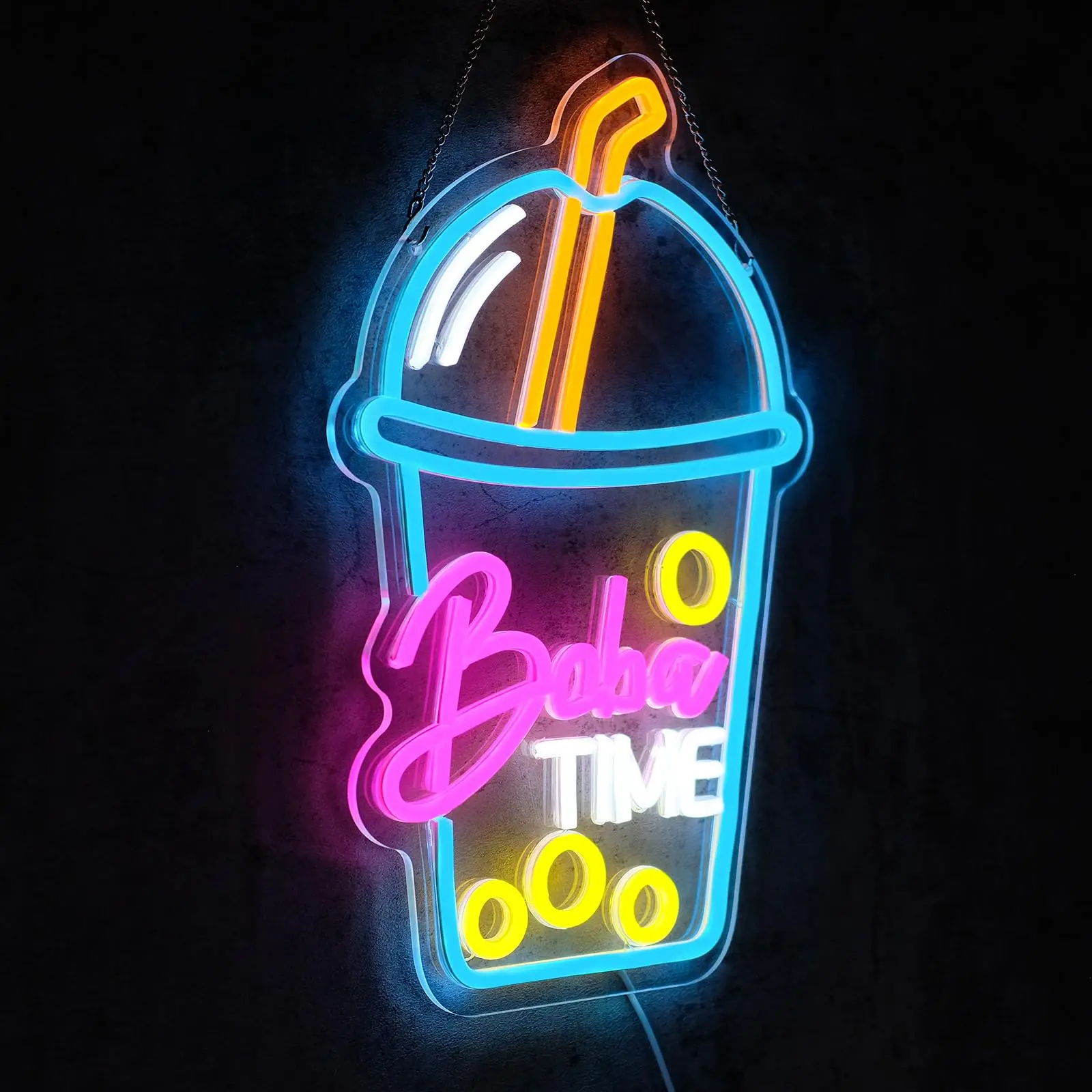 Boba Time Insegna al neon per  - Coffee Tea Boba recensione e prezzo