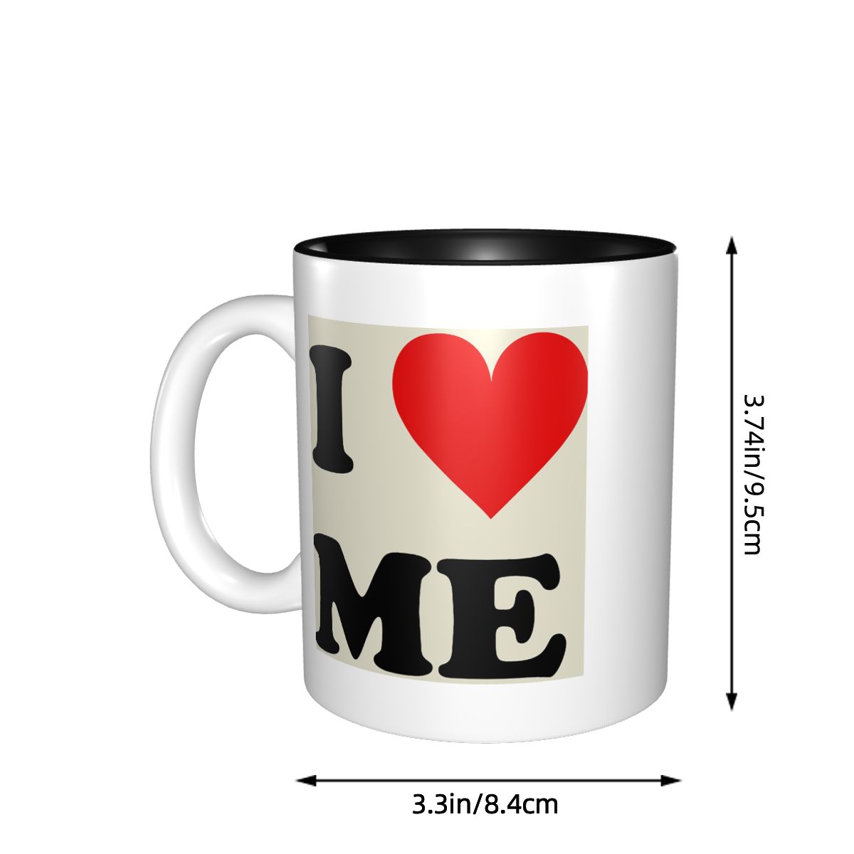 Tazza 'I Love Me' a Forma di C - Coffee Tea Me recensione e prezzo