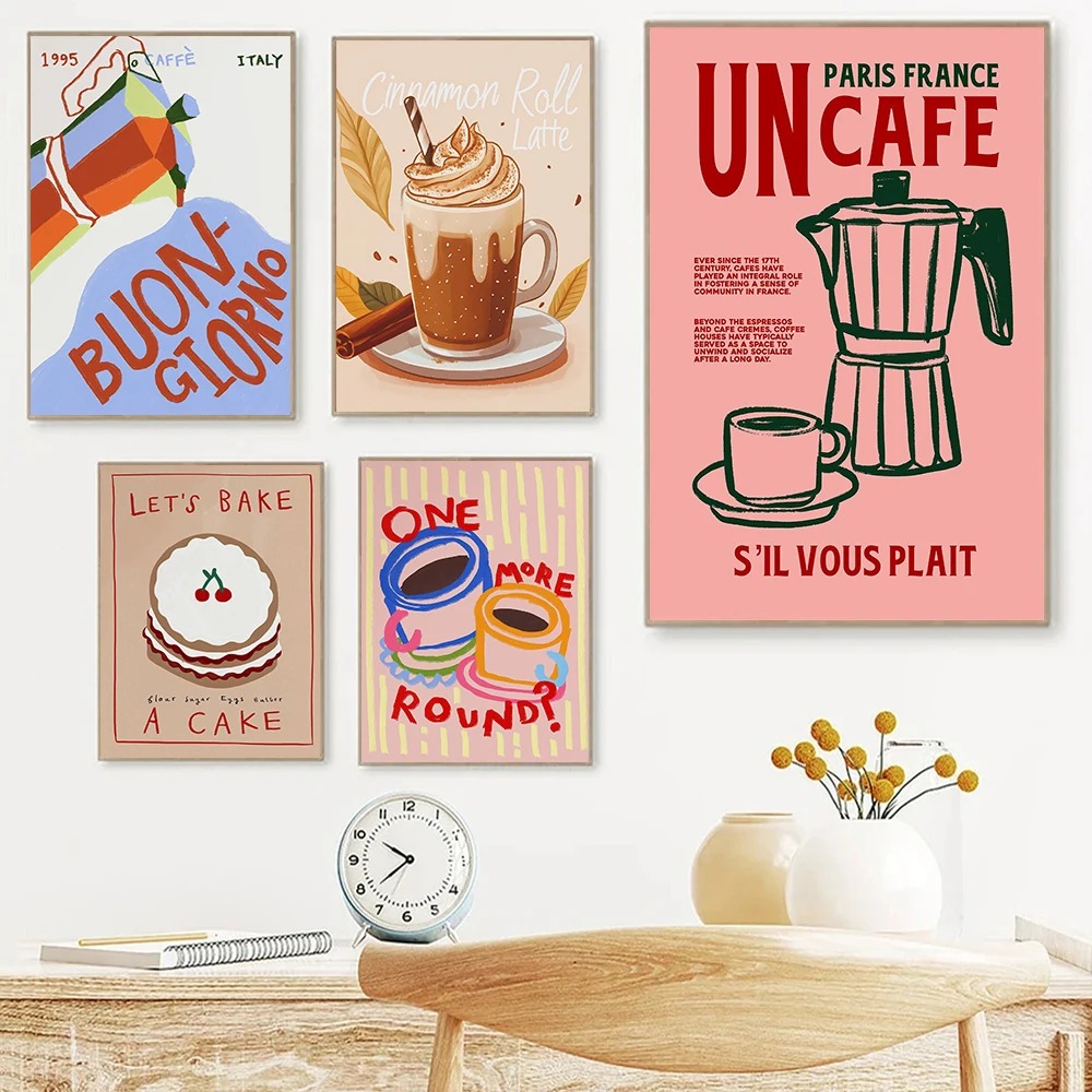 Caffetteria Tè pomeridiano Cro - Coffee Tea Poster recensione e prezzo
