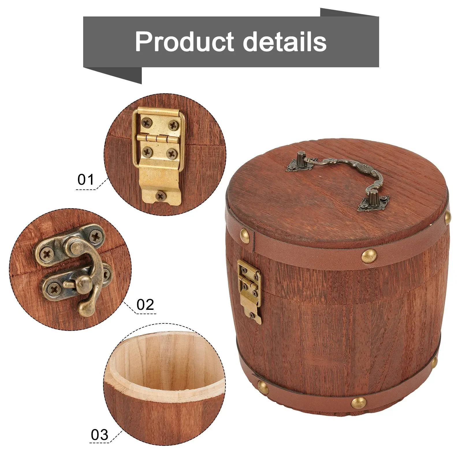 1pc portatile tè barile di leg - Coffee Tea And Bean Leaf recensione e prezzo
