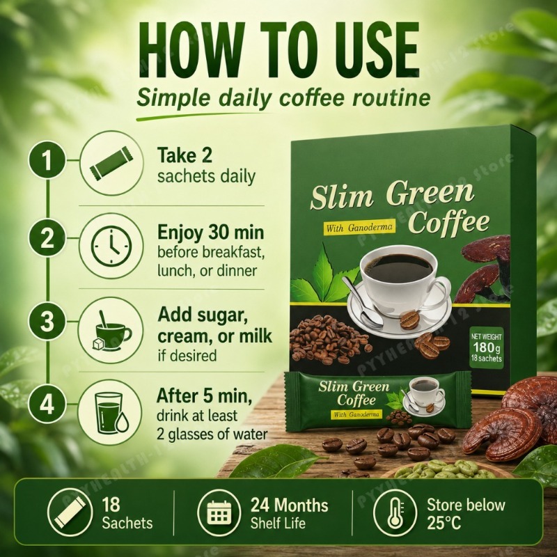 Caffè Verde Dimagrante con Gan - Coffee Tea For Weight Loss recensione e prezzo
