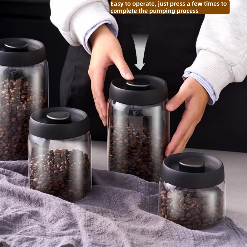 Caffettiera con coperchio nero - Coffee Tea Jars recensione e prezzo
