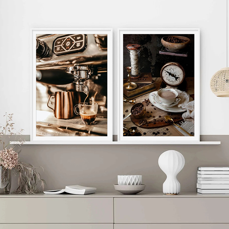 Vintage Coffee Bean Hand Coffe - Coffee Tea Poster recensione e prezzo